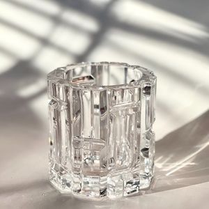 Tiffany and Co Lead Crystal Candle Holder Votive